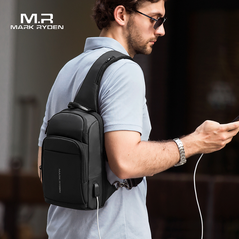 Mark Ryden Anti-thief Crossbod - Crossbody Bag Men ulasan dan harga
