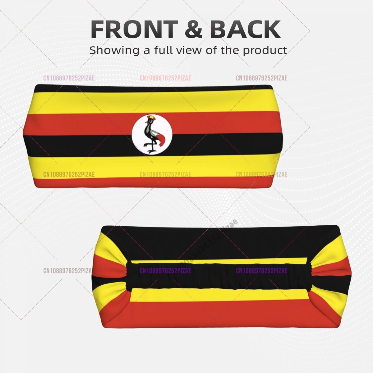 Uganda Flag Men Women Bands El - Men Fashion Uganda ulasan dan harga