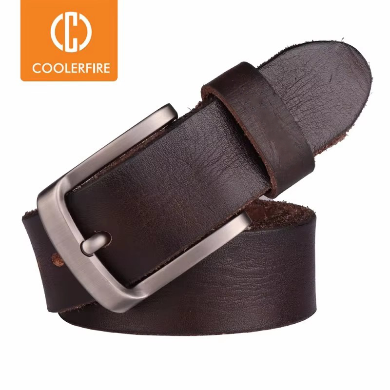 CCOOLERFIRE Men Belt Full Grai - Leather Belt Braided ulasan dan harga