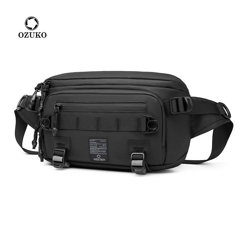 Men Waist Bag Waterproof Outdo - Crossbody Bag Men ulasan dan harga