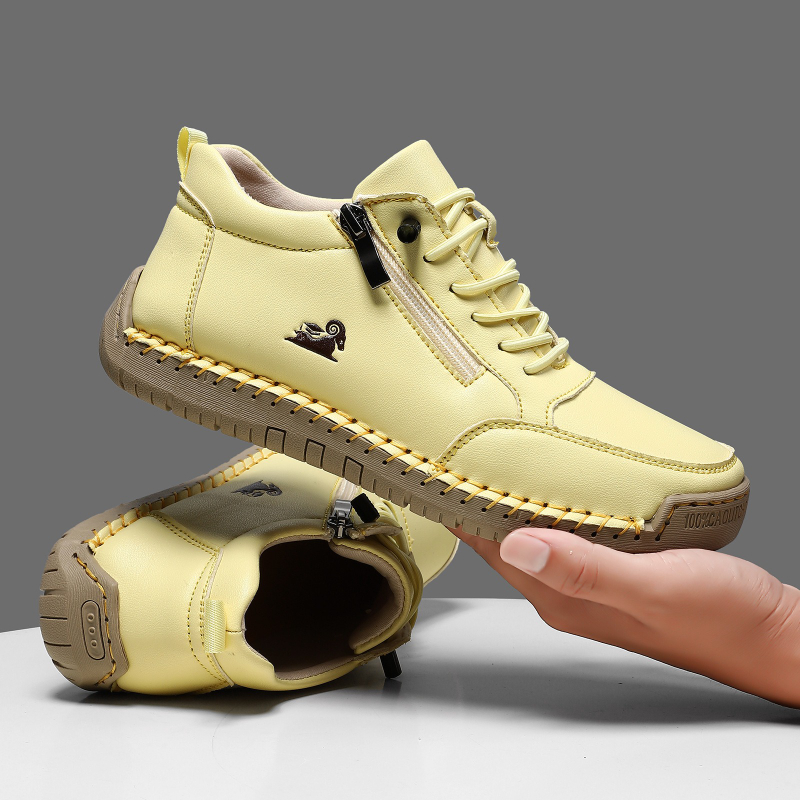 Women's Sneakers Handmade Leat - Casual Sneakers Men ulasan dan harga
