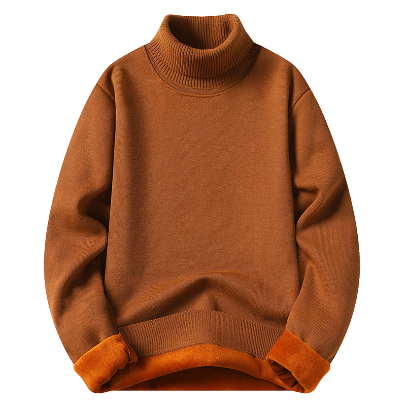 Mens Turtleneck Sweater Fleece - Turtleneck Sweater Men ulasan dan harga