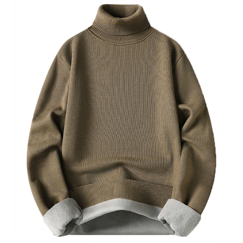 Mens Turtleneck Sweater Fleece - Turtleneck Sweater Men ulasan dan harga