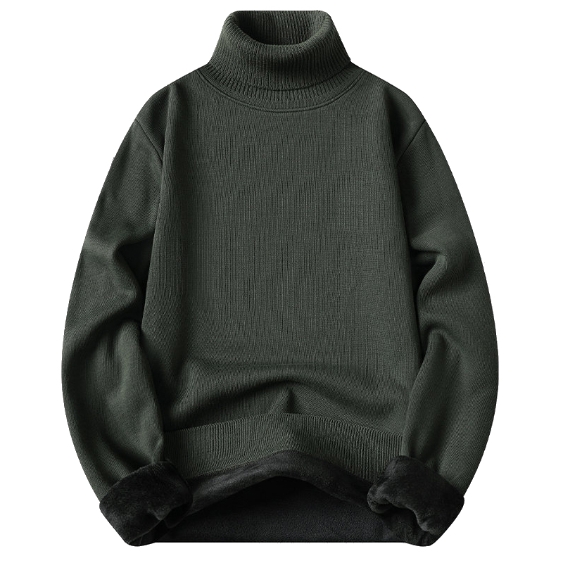 Mens Turtleneck Sweater Fleece - Turtleneck Sweater Men ulasan dan harga