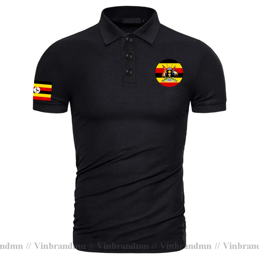 Uganda Ugandan Men Polo Shirts - Men Fashion Uganda ulasan dan harga