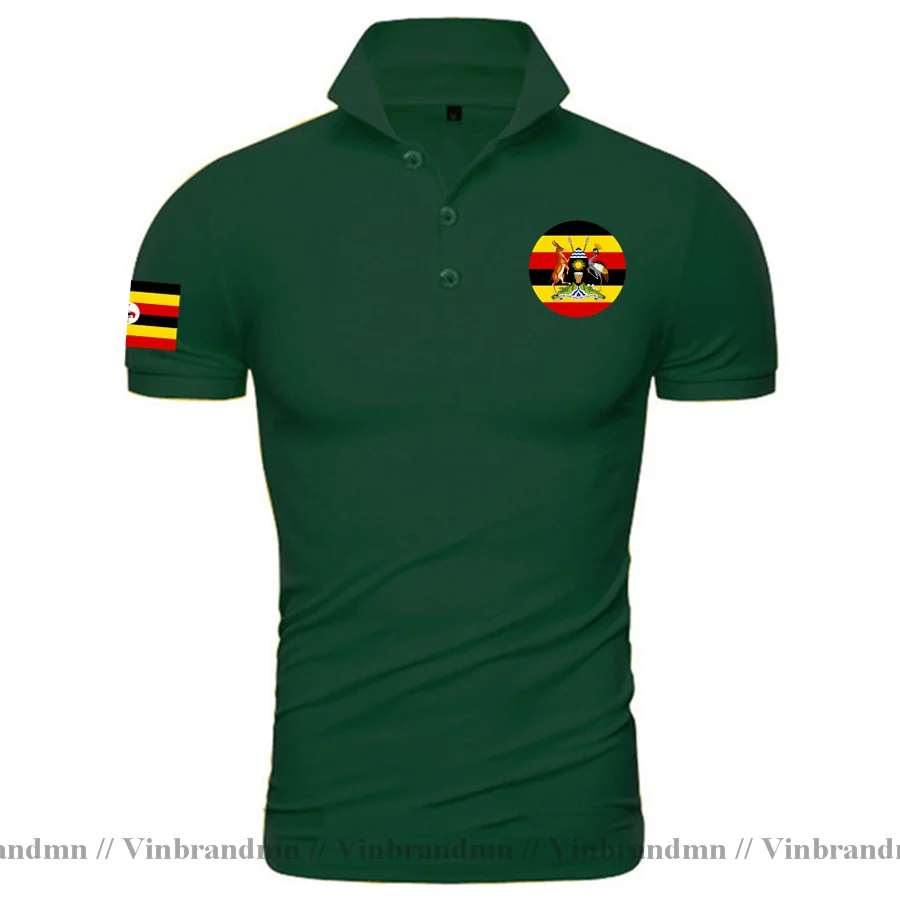 Uganda Ugandan Men Polo Shirts - Men Fashion Uganda ulasan dan harga