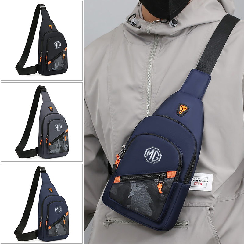 Car Logo Camouflage Men Slante - Crossbody Bag Men ulasan dan harga